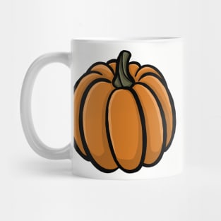 Cute pumpkin cartoon simple minimal cartoon gourd Digital illustration Mug